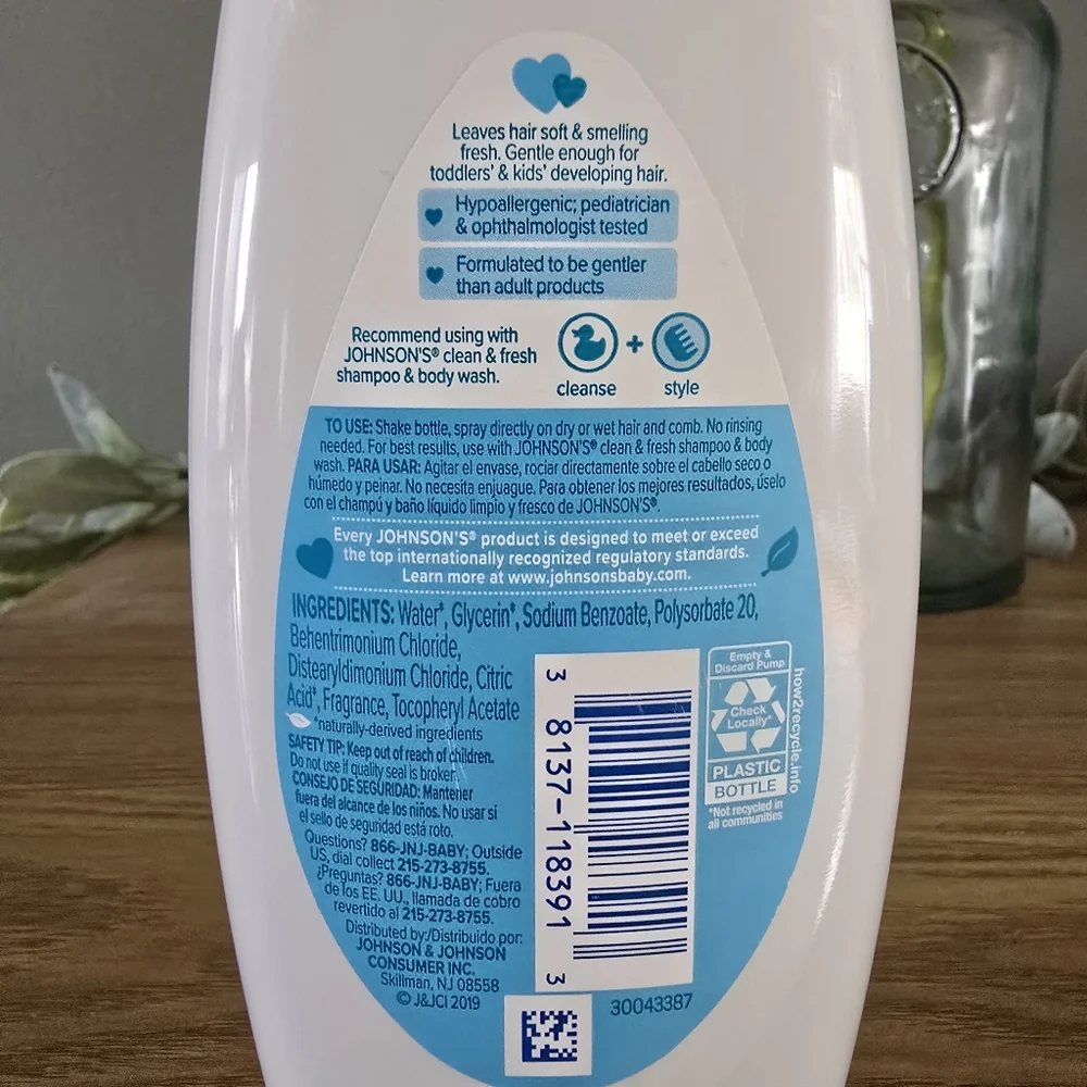 Johnson's Clean & Fresh Conditioning Spray *Discontinued*